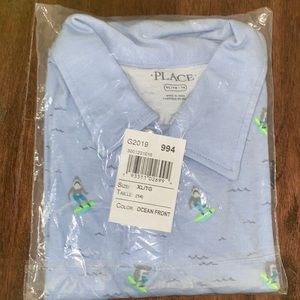 Children’s Place Collar Shirt Short Sleeve